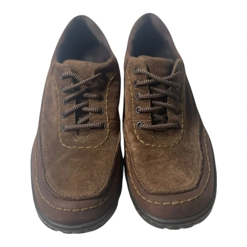 Born Men’s Handcrafted Brown Leather Oxford Shoes